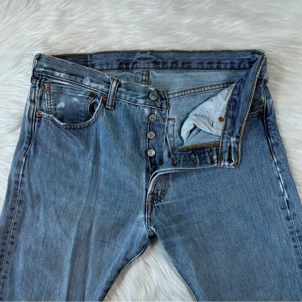 Levi's 501 Original Fit Button‎ Fly Non-Stretch Jeans
